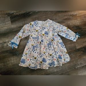 Bear Leader Girls Dress Brand Printed